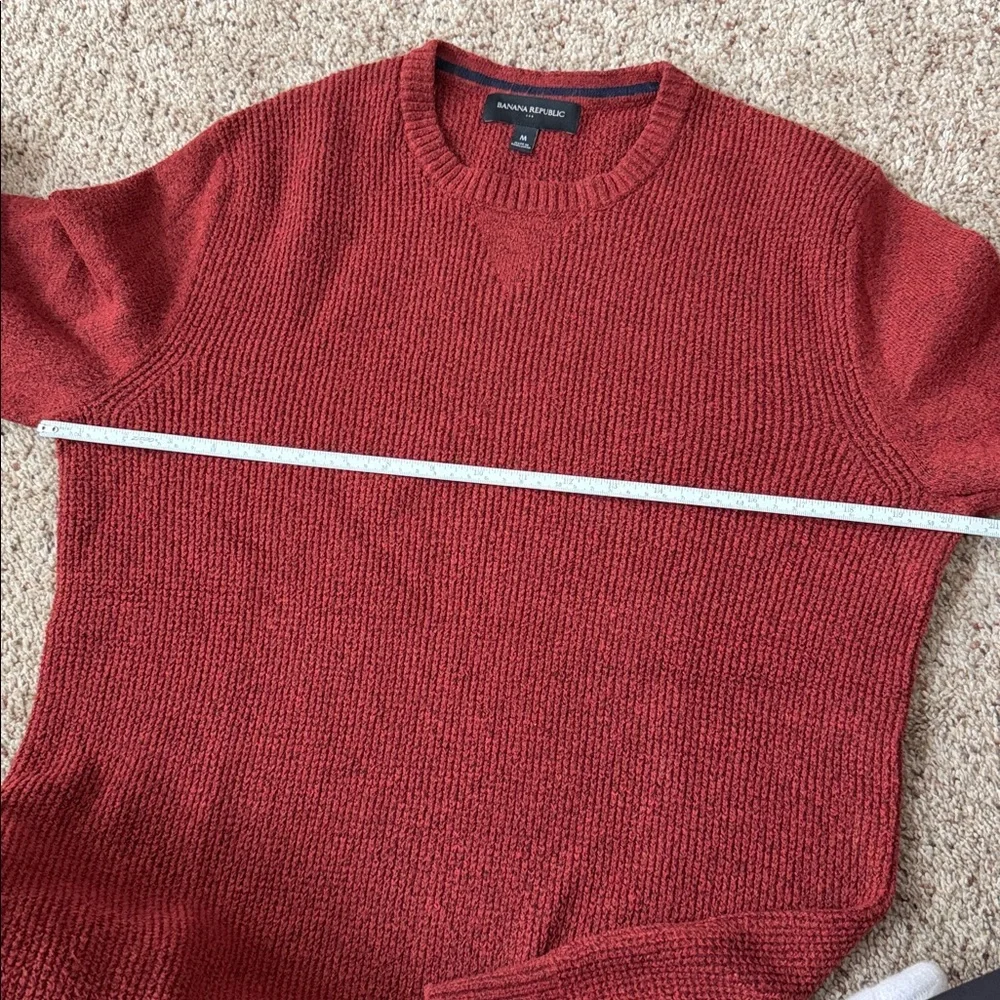 Banana Republic Red Crewneck Sweater